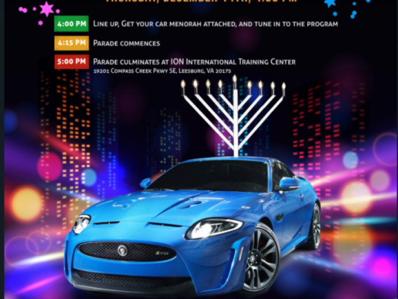 Car Menorah Parade