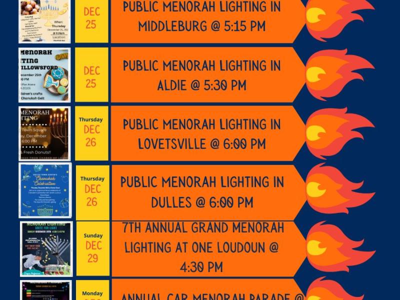 Celebrate Chanukah Events 